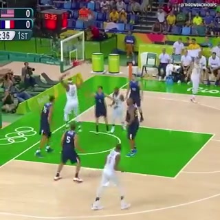 當(dāng)年世界第一3D！克萊16年在戰(zhàn)勝法國的比賽里砍30分