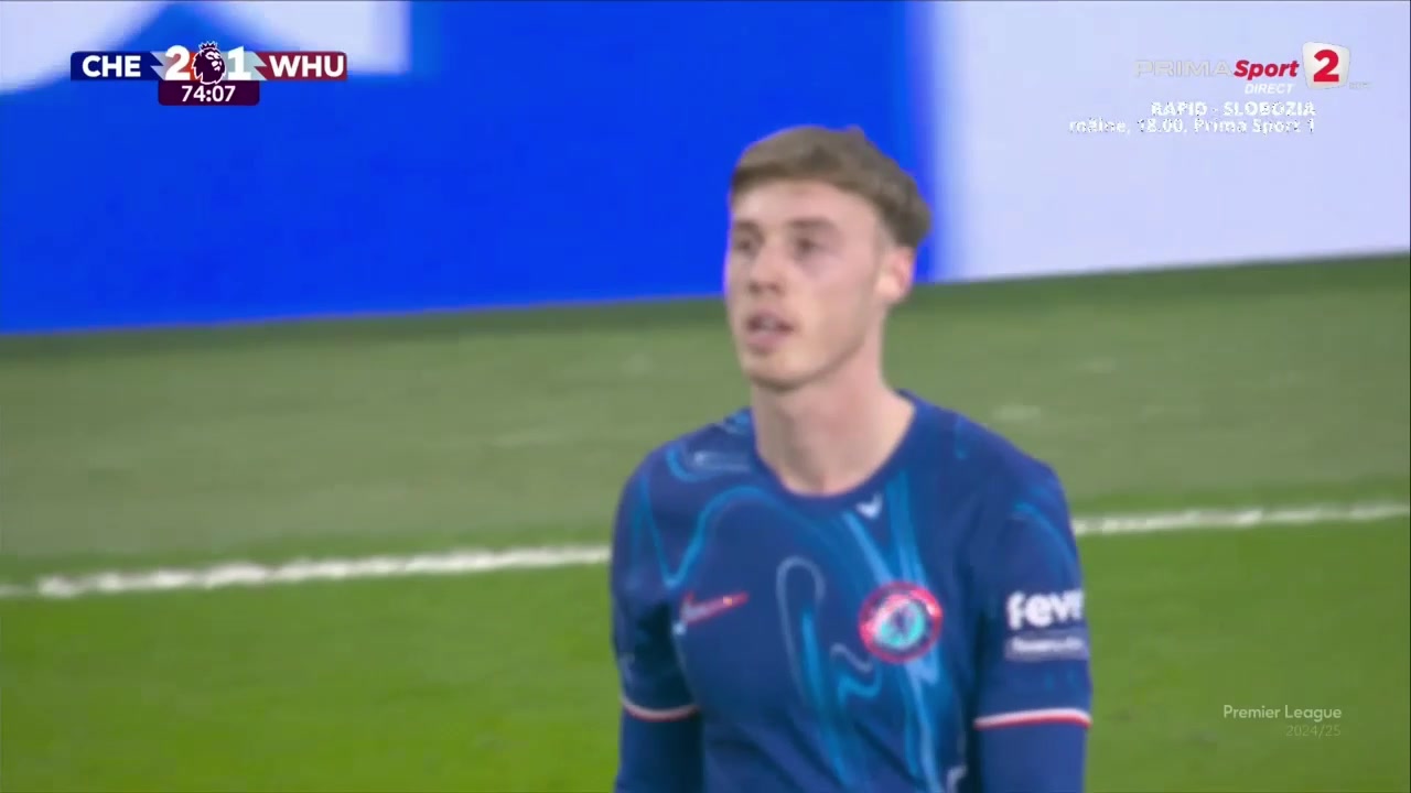 藍(lán)軍2-1反超西漢姆！帕爾默小角度傳中造萬比薩卡烏龍！