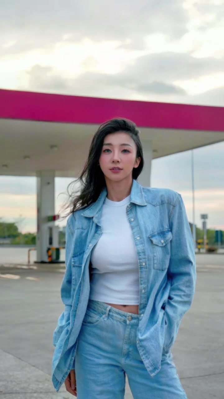 好家伙，這美顏開的！張曼源曬視頻：周末快樂兄弟們！